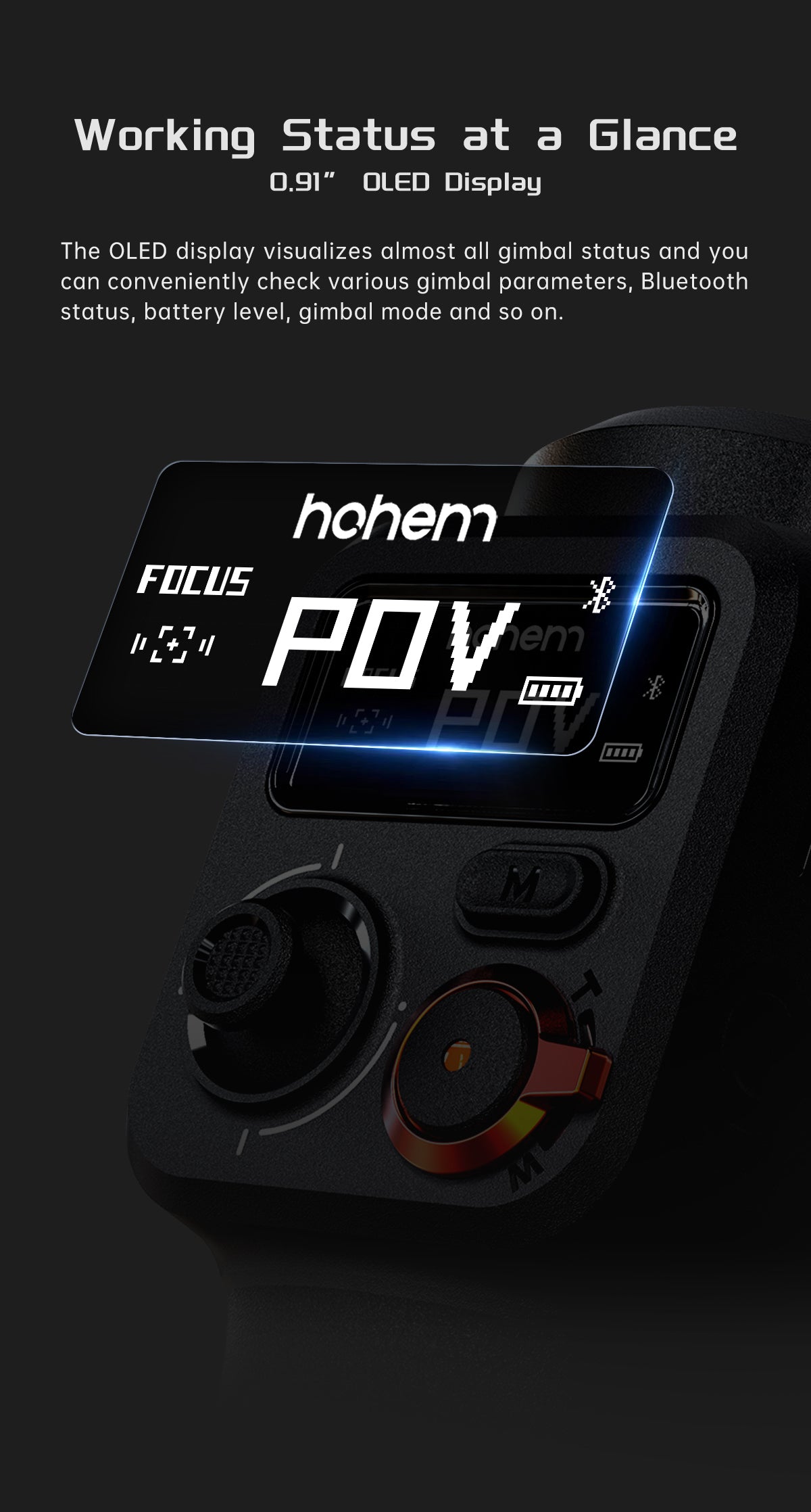 Hohem iSteady M6 - premium smartphone gimbal - Gimbals