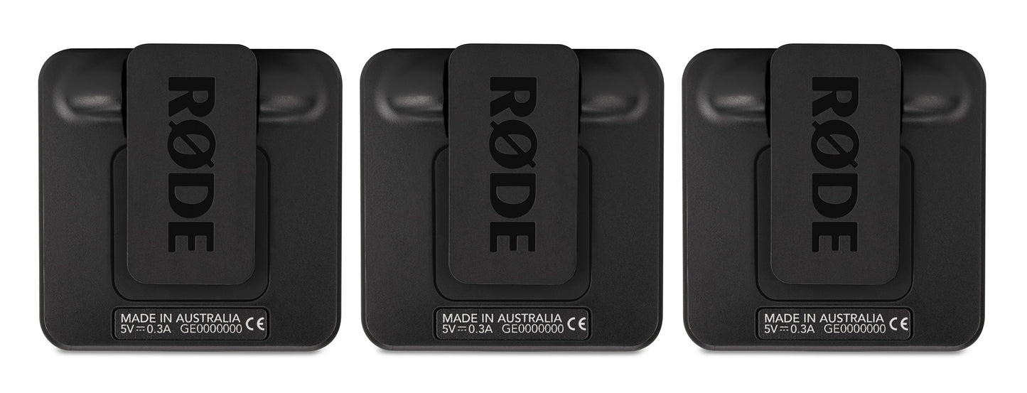 RØDE Wireless GO II wireless microphone set with 2 transmitters