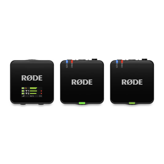 RØDE Wireless GO III (Gen 3) draadloze microfoon-set met 2 zenders