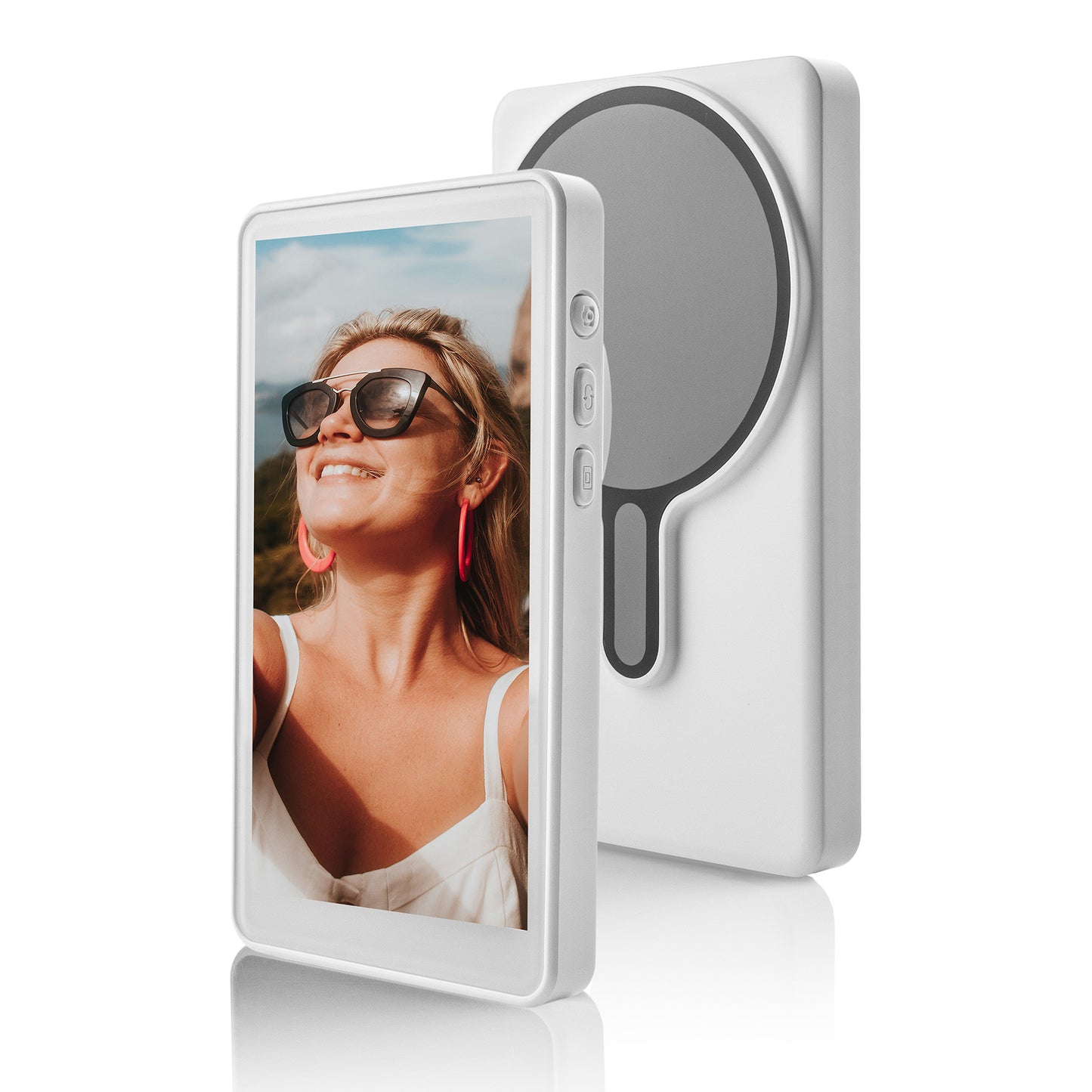 MOJOGEAR VS3 Selfie Vlog Monitor draadloos + bedraad - Wit - Overige producten