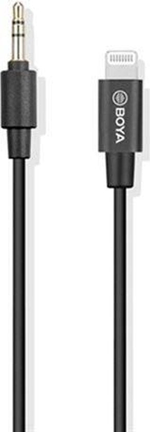 BOYA BY-M2D speldmicrofoon met Apple Lightning-aansluiting voor iPhone en iPad - Speldmicrofoons
