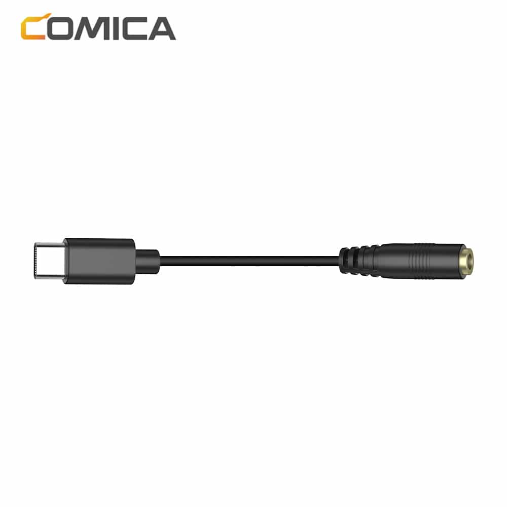 Comica USB-C naar mini-jack adapter