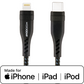 MOJOGEAR CHARGE+ 65W fast charger for iPhone &amp; iPad with Lightning to USB-C cable 1.5 meters