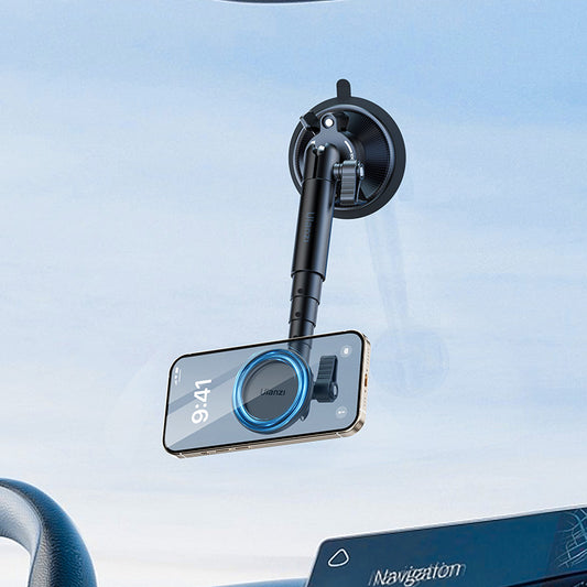 Ulanzi ZJ06 Smartphone Magsafe-mount met Zuignap - Uitschuifbaar tot 34cm - Telefoonhouders