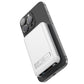 MOJOGEAR NovaMag All-in-1 Powerbank 10.000 mAh – Draadloos Qi2 & ingebouwde kabels – Wit - Powerbanks