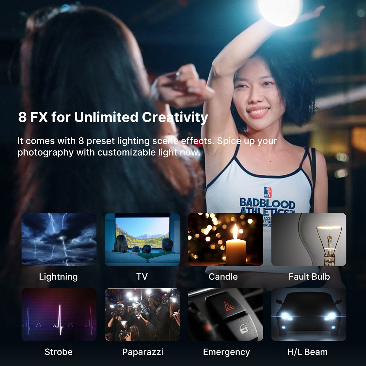 Ulanzi 40W PRO COB Lamp Bi-Color with built-in battery