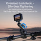 Telesin Tube Clamp voor GoPro 13 - Grijs - GoPro Mounts