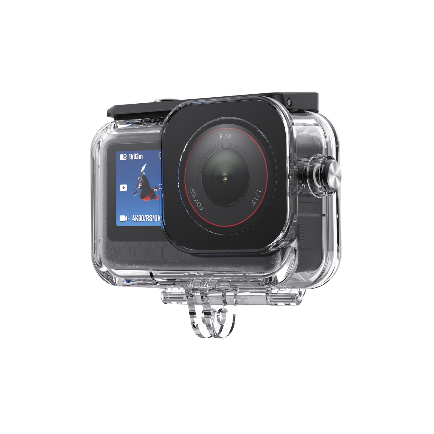 Telesin Waterproof Case voor DJI Osmo Action 6