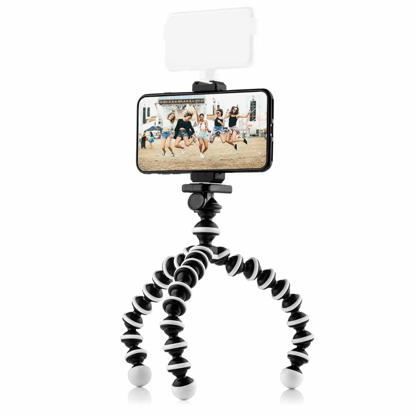 Flexible tripod with extra flexible legs