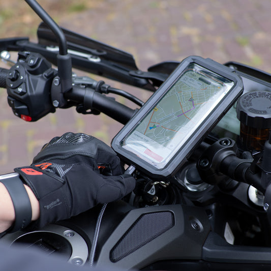 MOJOGEAR waterdichte telefoonhouder voor fiets & motor - Large