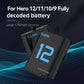 Telesin Batterij (Double Arc) voor GoPro 9 / 10 / 11 / 12 - 1720 mAh - GoPro Accu's en opladers