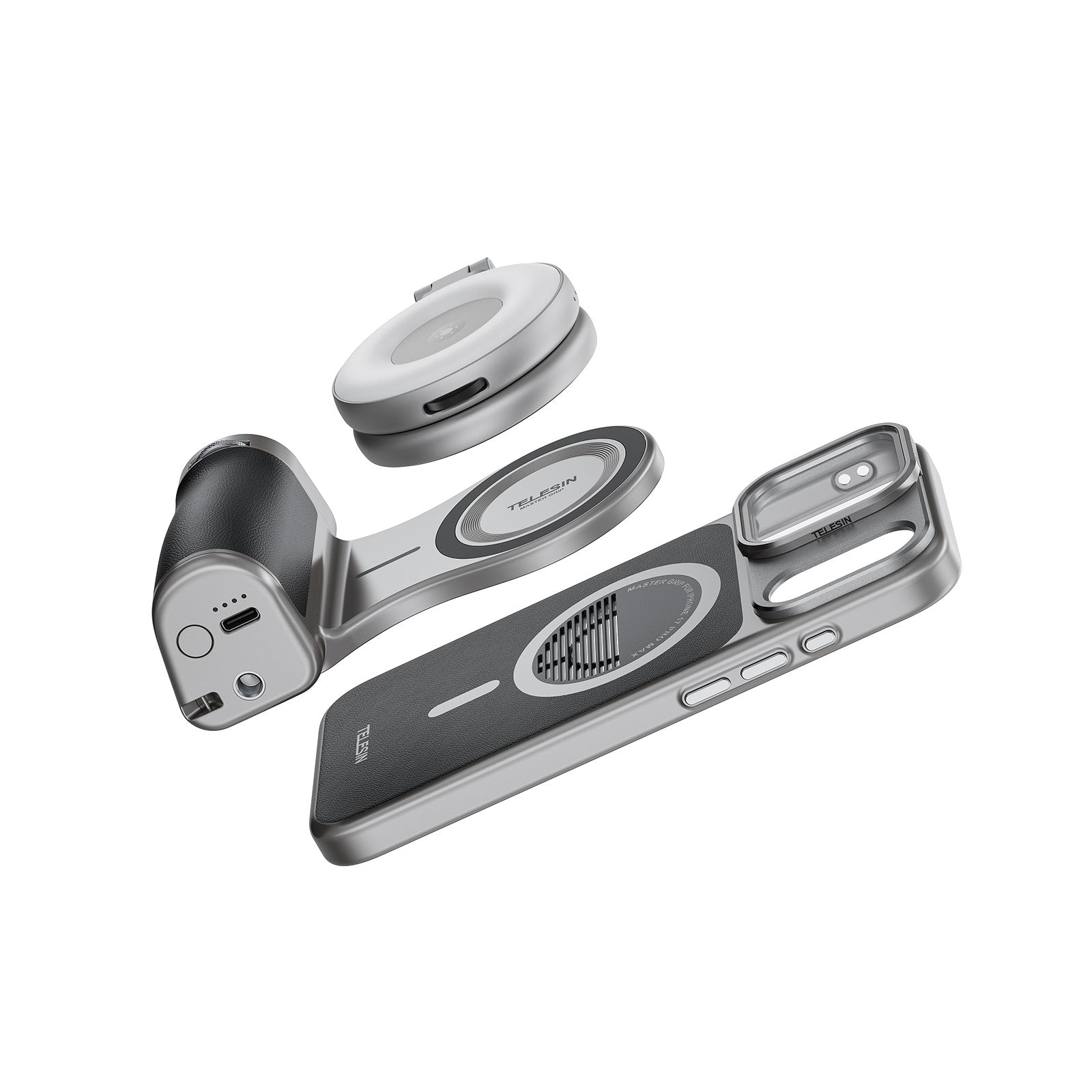 Telesin Master Grip for iPhone 17 Pro Max - Creator Combo with