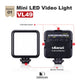 Ulanzi Smartphone vlog KIT EXTRA: mini-statief, telefoonhouder, dual cold shoe-mount, microfoon & LED-lamp