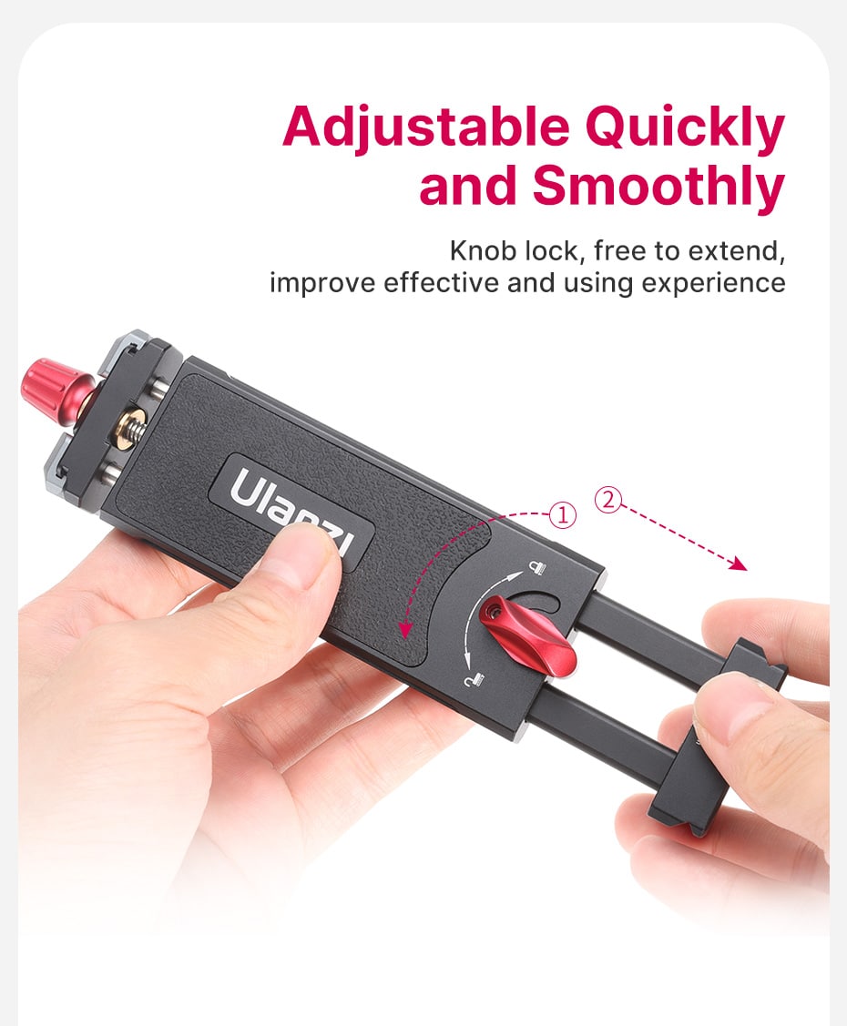 Ulanzi U-Pad III - Adjustable Tripod Tablet Holder - Metal