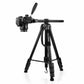 MOJOGEAR 179cm 3-in-1 statief: driepoot, monopod & horizontale arm