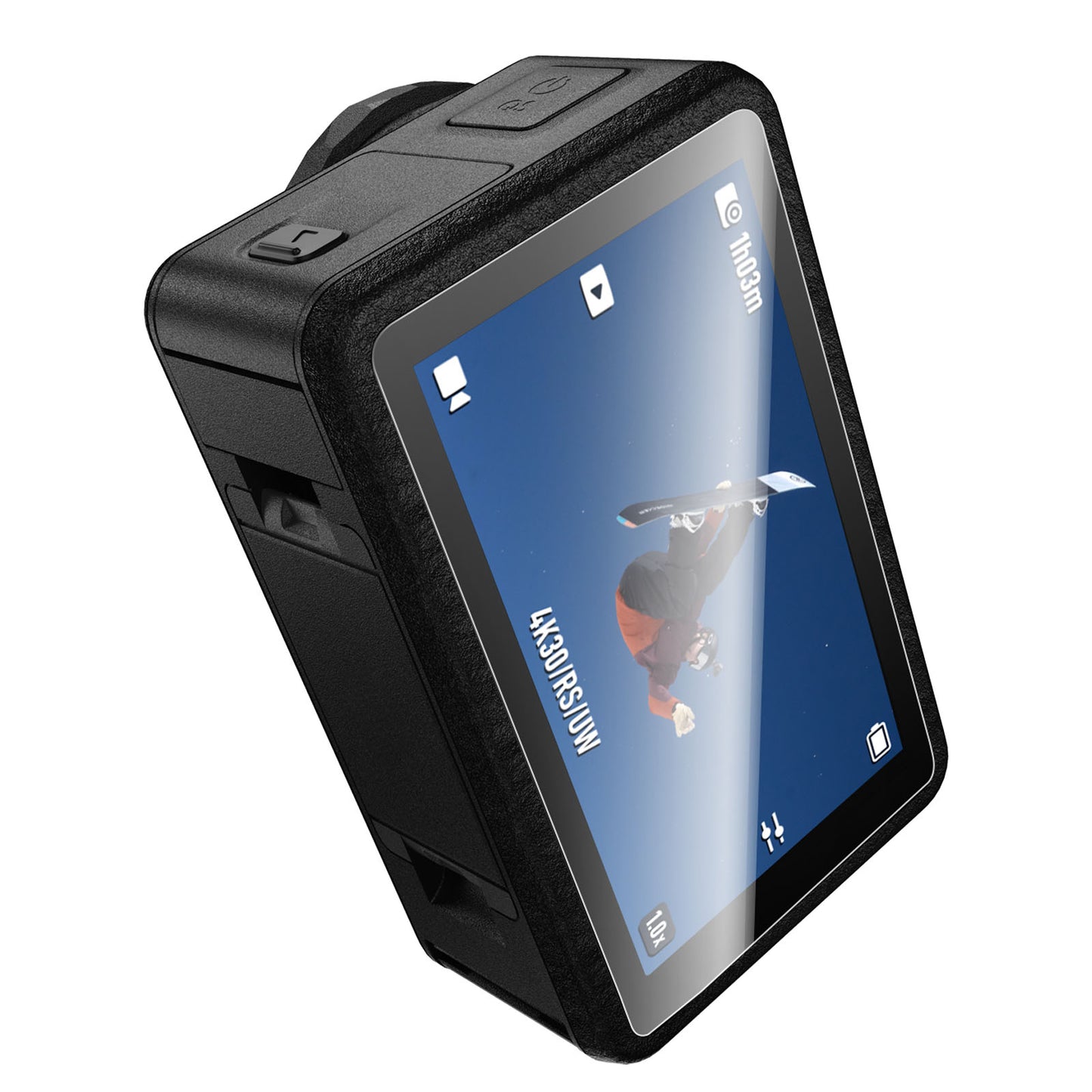 Telesin Screenprotector-set Glas DJI Osmo Action 5 -For Case