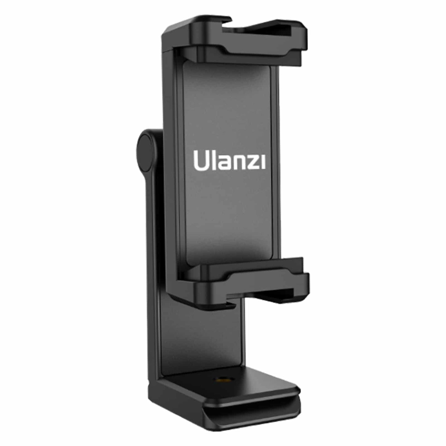 Ulanzi ST-22 360º draaibare en kantelbare telefoonhouder voor statief - met 2 Cold Shoe Mounts