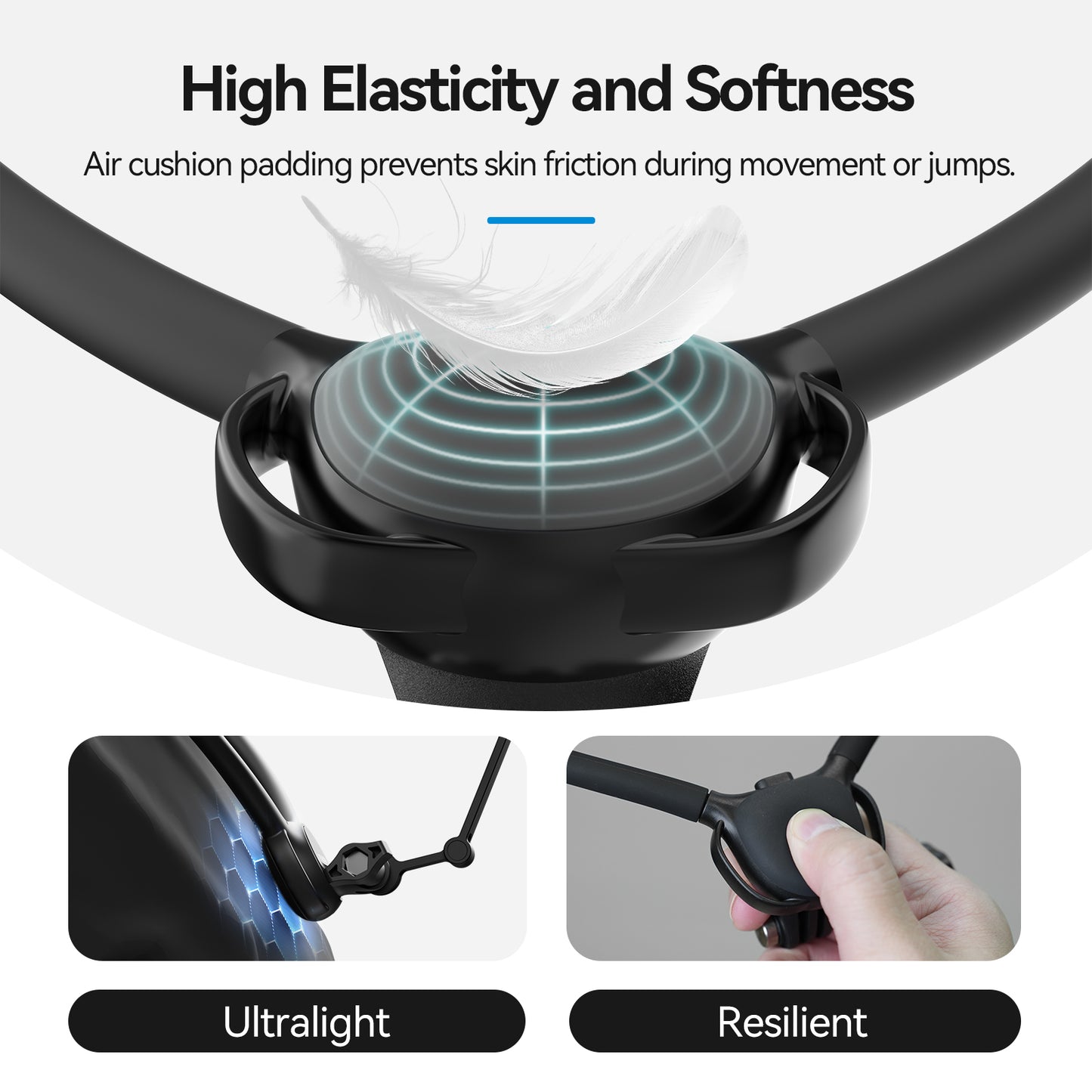 Telesin Neck Mount 360º Combo - GoPro & Smartphone - Black