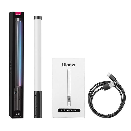 Ulanzi VL119 RGB Tube Light XL met handvat - Desktoplampen