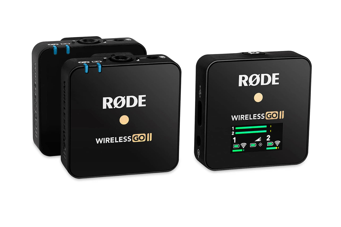 RØDE Wireless GO II wireless microphone set with 2 transmitters