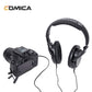 Comica BoomX-D D2 wireless microphone set with 2 transmitter and receiver for camera and smartphone