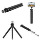 MOJOGEAR tripod with telescopic legs up to 110cm for Smartphone and Camera - with premium phone holder