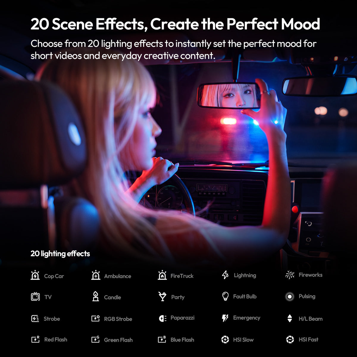 Ulanzi PL15RGB Ringlamp Video Rig voor smartphone - MagSafe