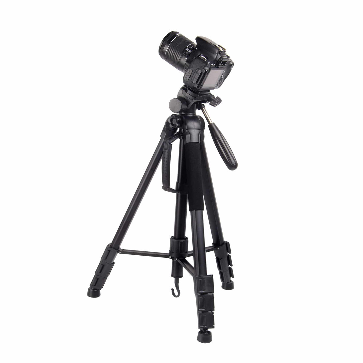 MOJOGEAR 177cm 2-in-1 camera en telefoon statief: driepoot & monopod