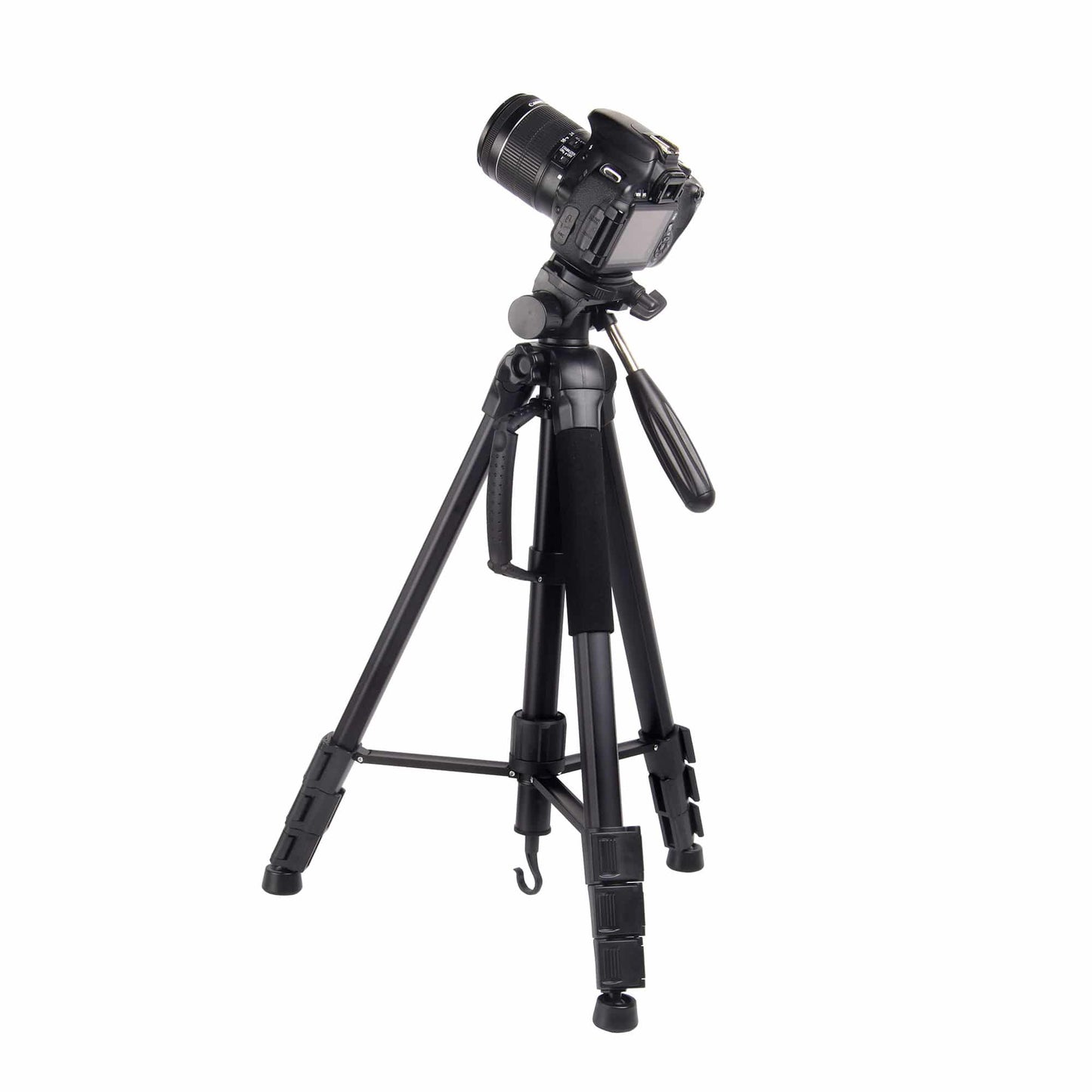 MOJOGEAR 177cm 2-in-1 camera en telefoon statief: driepoot & monopod - Grote statieven