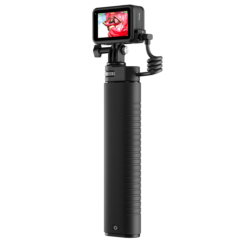 Telesin GoPro batterijklep met oplaadaansluiting voor GoPro 12/11/10/9