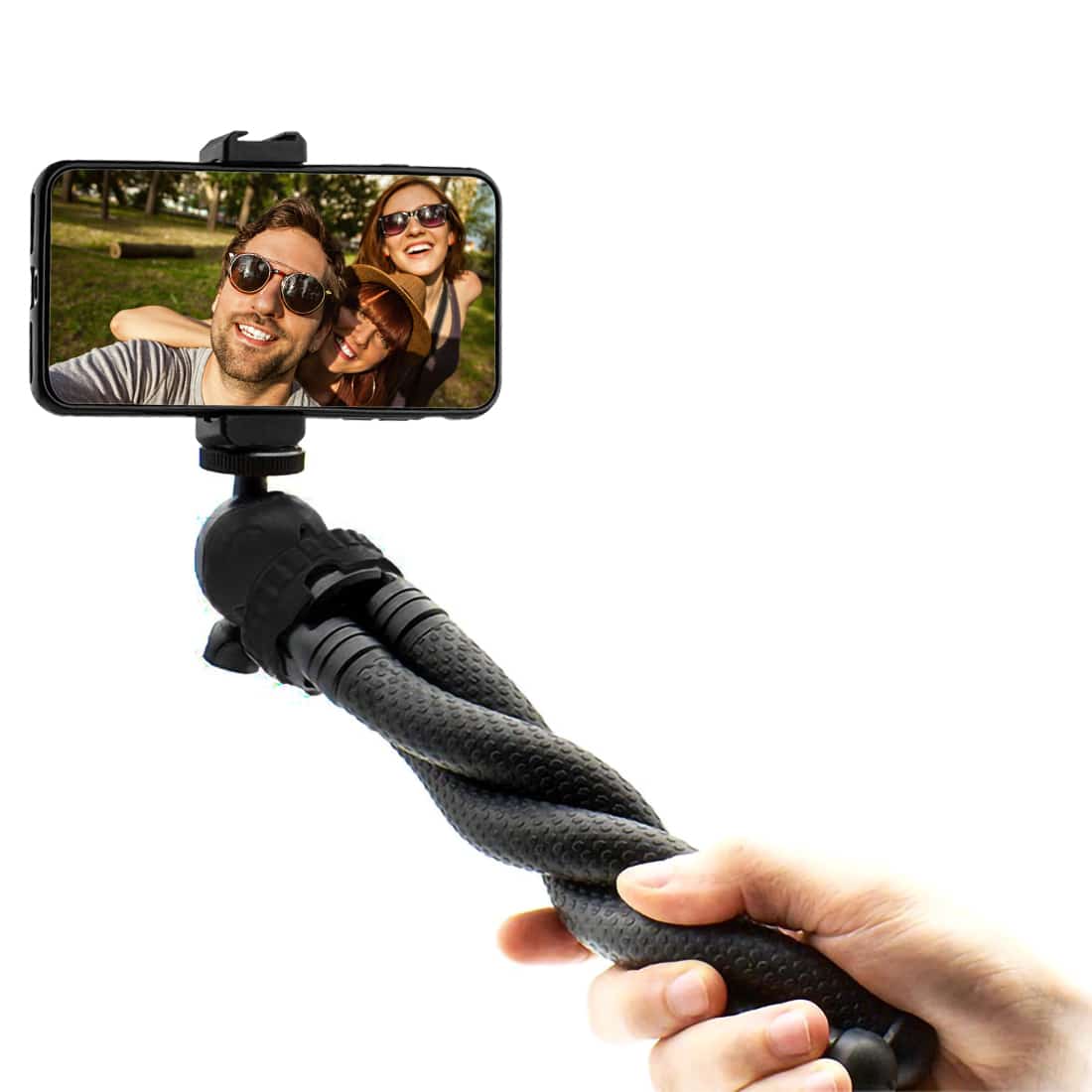 Flexible tripod with extra sturdy legs