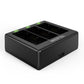 Telesin Triple batterij oplader voor 3 batterijen - GoPro Hero 13 - GoPro Accu's en opladers
