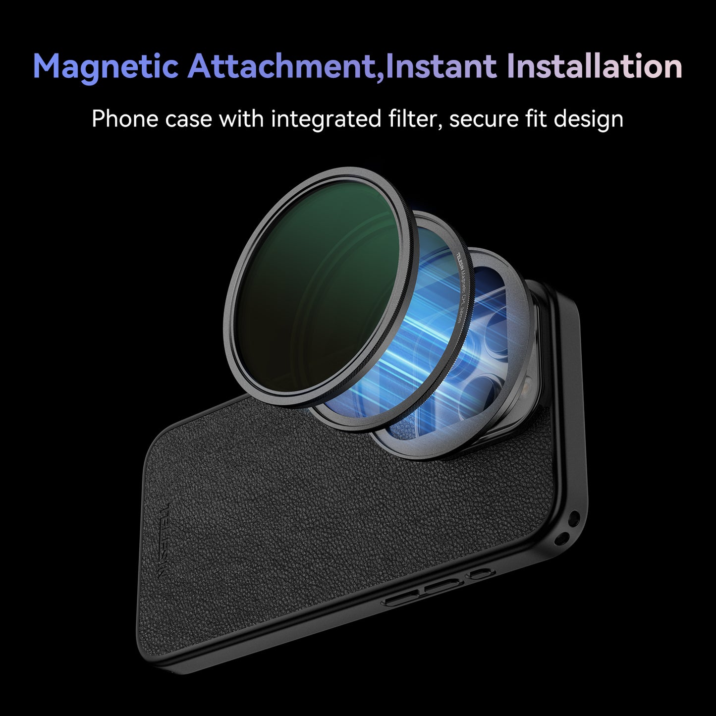 Telesin lenscase met filter mount voor iPhone 15 Pro - Overige producten