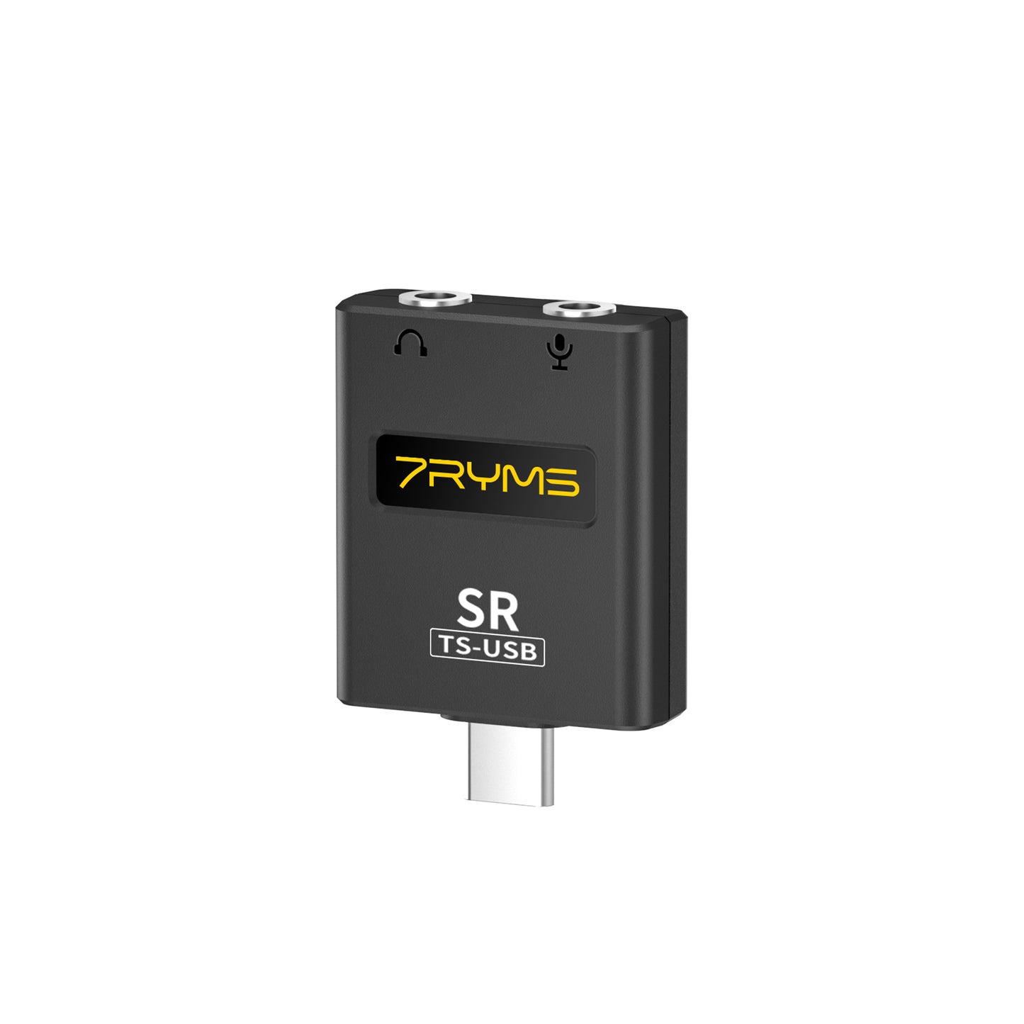 7RYMS SR TS USB Audio Adapter / Externe geluidskaart - USB-C naar 2x 3,5mm jack