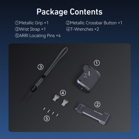 Telesin StreetGrip Kit voor GoPro 9/10/11/12/13 met cage - GoPro Cases & behuizingen