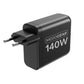 MOJOGEAR CHARGE+ 140 Watt oplader met 4 poorten USB / USB-C - Opladers