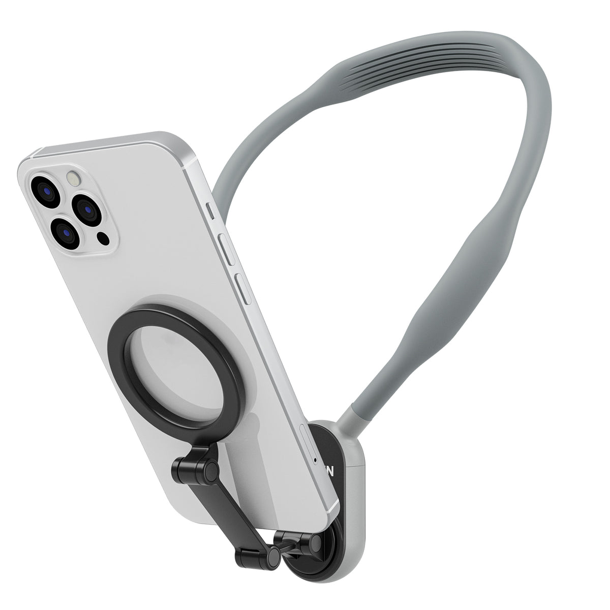 Telesin magnetische neck mount voor smartphone - Grijs - Telefoonhouders