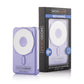 MOJOGEAR NovaMag All-in-1 Powerbank 10,000 mAh – Wireless Qi2 & Built-in Cables – Purple
