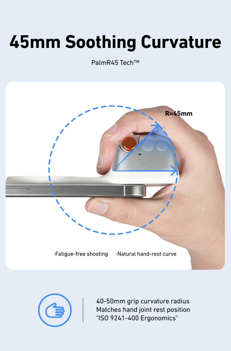 Telesin Fun Shot Magnetic Grip 2 - White