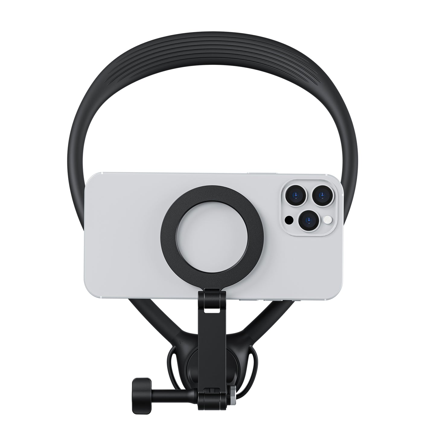 Telesin Neck Mount 360º Combo - GoPro & Smartphone - Black