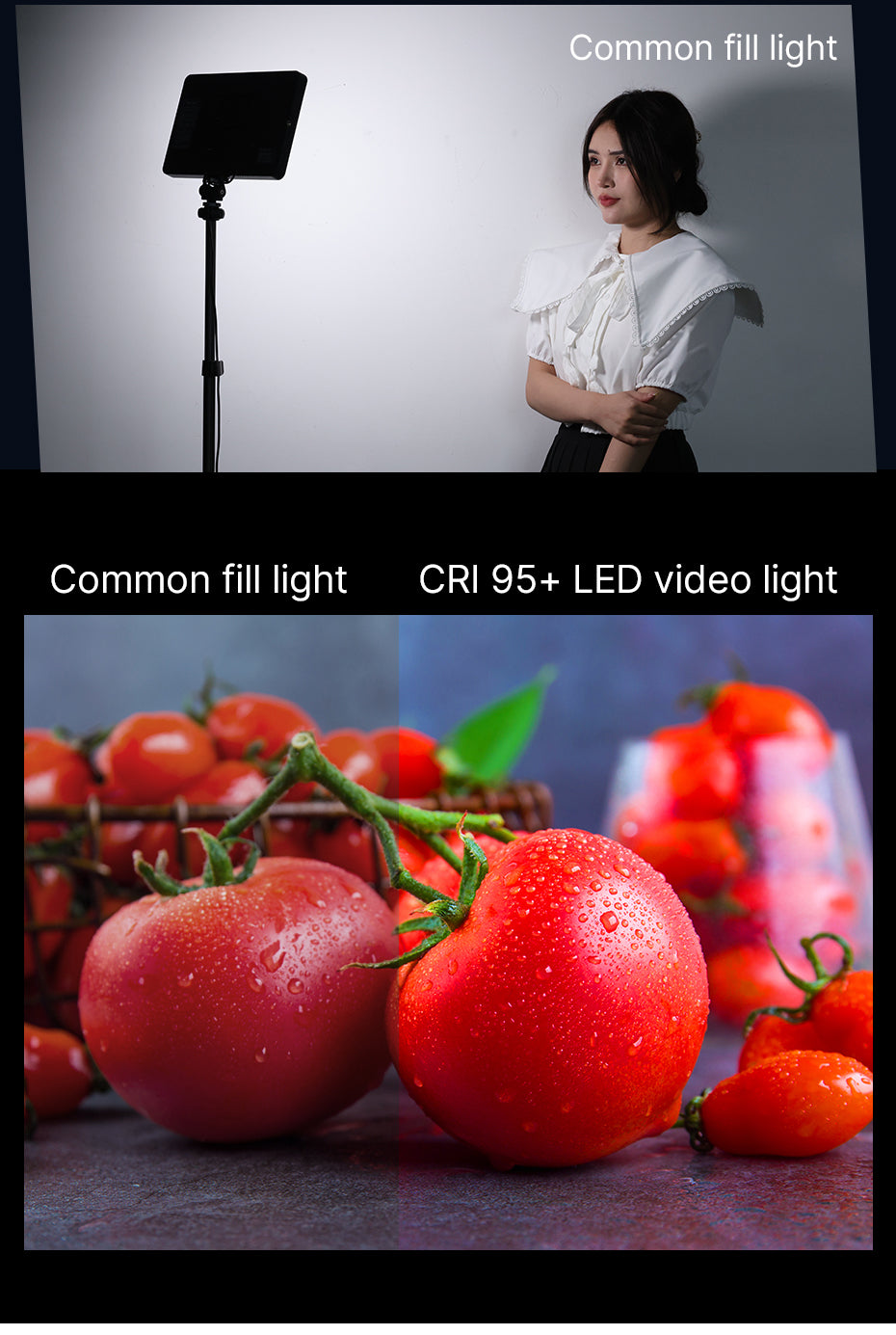 Ulanzi LT003 10 inch LED-videolamp RGB 15W