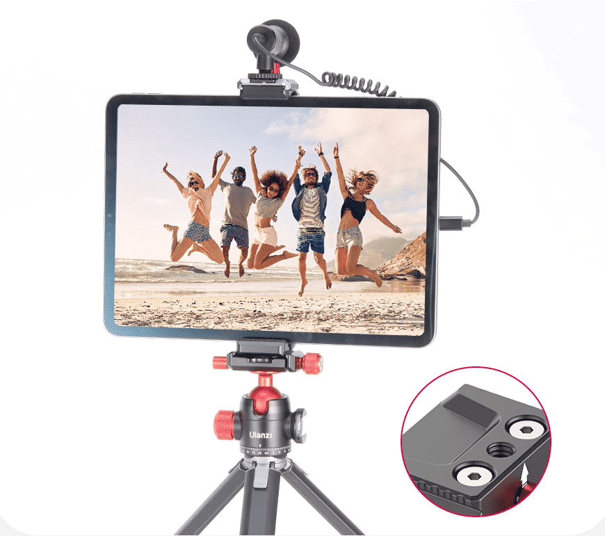 Ulanzi U-Pad III - Adjustable Tripod Tablet Holder - Metal