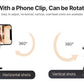 Ulanzi SK-03 Selfie Stick Statief 160 cm met klem en Bluetooth remote - Selfiesticks