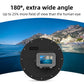 Telesin Waterdichte Dome behuizing voor GoPro Hero 9,10,11,12 en 13 - GoPro Onderwater-accessoires