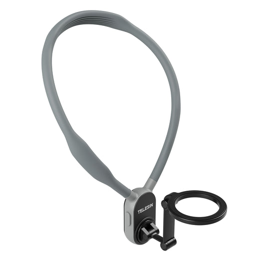 Telesin magnetische neck mount voor smartphone - Grijs - Telefoonhouders