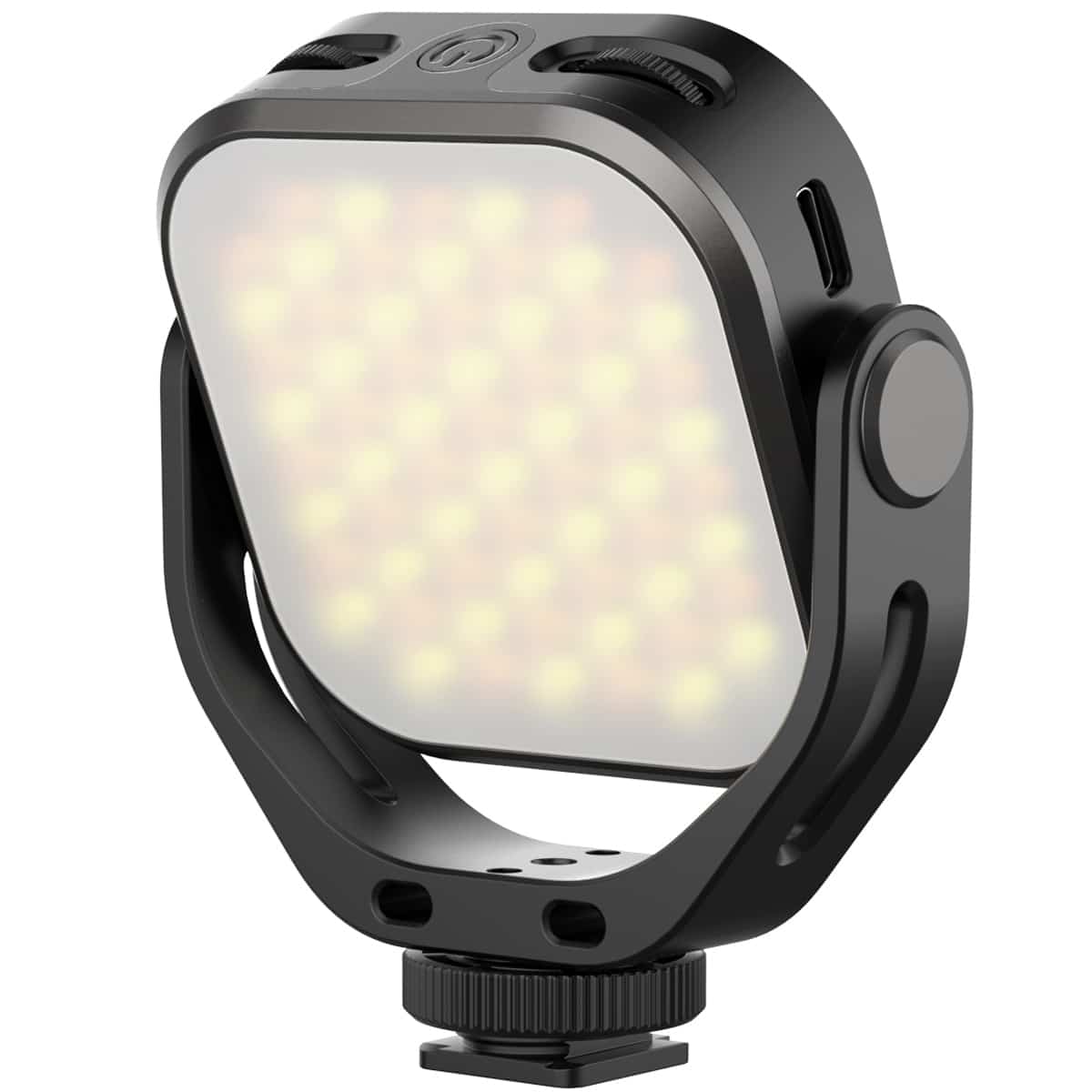 VIJIM VL66 draaibare LED-videolamp met instelbare kleurtemperatuur - Cameralampen