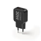 MOJOGEAR CHARGE+ Mini 30W USB-C Oplader met 2 poorten USB/USB-C