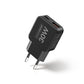 MOJOGEAR CHARGE+ Mini 30W USB-C Oplader met 2 poorten USB/USB-C