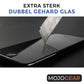MOJOGEAR iPhone Screen Protector Tempered Glass with Mounting Frame