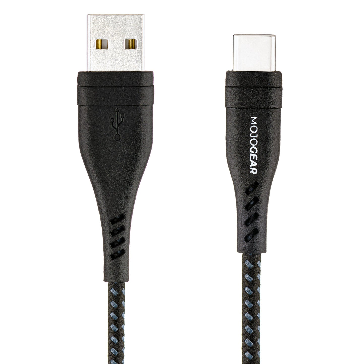 2x MOJOGEAR USB-C naar USB kabel Extra Sterk [DUOPACK]